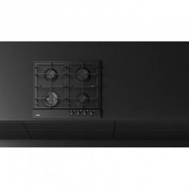 Газовая варочная поверхность Teka Retro Style GSC 64320 VN эмаль черный 112610060