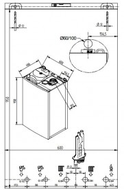 Газовый котел Baxi Nuvola Duo-tec+ 16 GA двухконтурный конденсационный 7105982