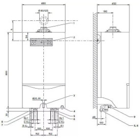 Газовий котел Vaillant ecoTEC plus VU OE 656/5-5 одноконтурний білий 0010021533