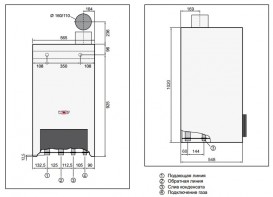 Газовый котел Wolf CGB-100 одноконтурный конденсационный 8613 685