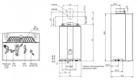 Газовый котел Wolf FGB-35 одноконтурный конденсационный 8614 806