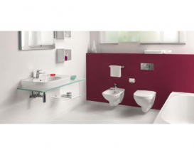 Унитаз подвесной Villeroy&Boch O.Novo 5660Н101+9M38S101 + Комплект 3 в 1 Geberit Duofix 458.121.21.1