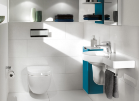 Унитаз подвесной Villeroy&Boch коллекция Subway 2.0 56001001+9M68S101 + Комплект 3 в 1 Geberit Duofix 458.121.21.1