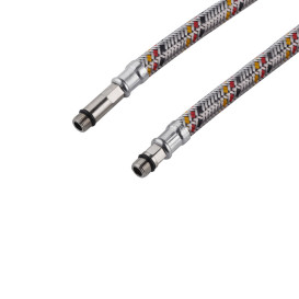 Гнучка підводка для підключення змішувача Kroner KRP-40М10 ½хM10 ВН 40 см нержавіюча сталь CV023687