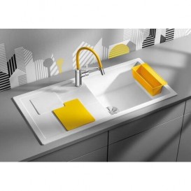 Гибкая разделочная доска Blanco SITYPad пластик лимон 236718