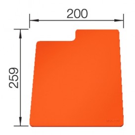 Гибкая разделочная доска Blanco SITYPad пластик апельсин 236719