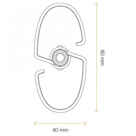 Гибкий кабель-канал ASA Plastici Vertebra пластик алюминий 010.120.00001