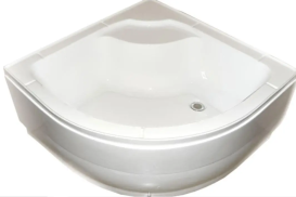 Гидробокс Sansa 90х90 см профиль сатин/стекло фабрик 888/40