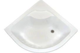 Гидробокс Sansa 90х90 см профиль сатин/стекло фабрик 888/40