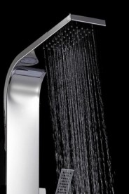 Гидромассажная панель для душа Dusel нержавеющая сталь хром DU2018-00