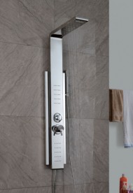 Гидромассажная панель для душа Dusel нержавеющая сталь хром DU7877A-00