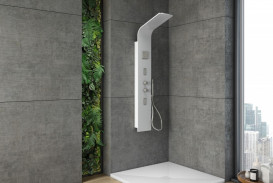 Гидромассажная панель для душа Kolpa San Zonda 1500 4f Kerrock андезит 927670