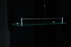 Гидромассажный бокс Diamond Premium 90х90 серое стекло/профиль черный DP-210