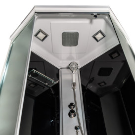 Гидромассажный бокс Insana Venera 90x90 профиль сатин/стекло Fabric А0056665