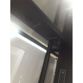 Гідромасажний бокс Miracle 110х90 см профіль чорний/скло прозоре NA113-3A