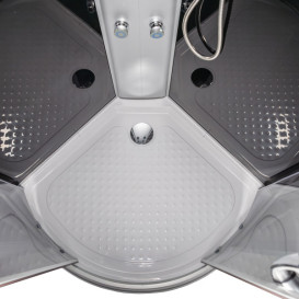 Гидромассажный бокс Vivia 163 RC 100х100 профиль сатин/тонированное стекло А0055512