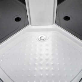 Гідромасажний бокс Vivia 60 RC BF 80х80 профіль сатин/тоноване скло А0047457