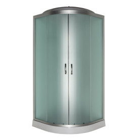 Гидромассажный бокс Vivia 60 W RC BF 80х80 профиль сатин/матовое стекло А0048858