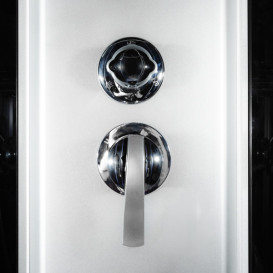 Гидромассажный бокс Vivia 61 RC BF 90х90 профиль сатин/тонированное стекло А0042378