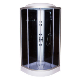 Гидромассажный бокс Vivia 61 RC new 90х90 профиль сатин/тонированное стекло А0046215