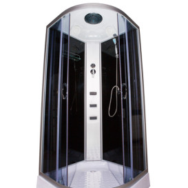 Гидромассажный бокс Vivia 61 RC new 90х90 профиль сатин/тонированное стекло А0046215