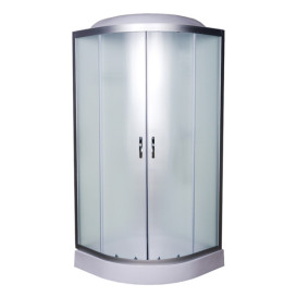 Гидромассажный бокс Vivia 62 RC W 100х100 профиль сатин/матовое стекло А0046448