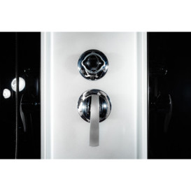 Гидромассажный бокс Vivia 95 BF RC 90х90 профиль сатин/тонированное стекло А0045092