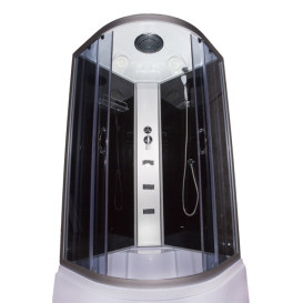 Гідромасажний бокс Vivia 95 RC 90х90 профіль сатин/тоноване скло А0027250