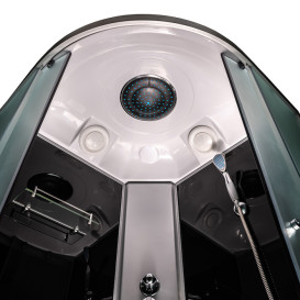 Гідромасажний бокс Vivia 95 RC 90х90 профіль сатин/тоноване скло А0027250