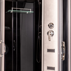 Гидромассажный бокс Vivia Eco 9934 RC 90х90 профиль сатин/тонированное стекло А0047459