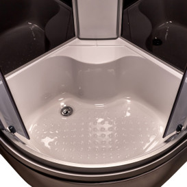 Гидромассажный бокс Vivia Eco 9934 RC 90х90 профиль сатин/тонированное стекло А0047459