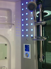 Гідромасажний паровий бокс Golston 145х145 з піддоном G-U2212