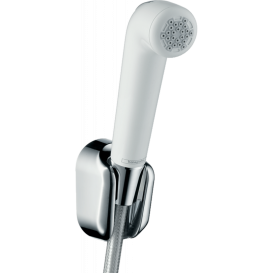 Гигиенический душ со смесителем Hansgrohe Logis хром/белый 01112019