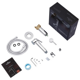 Гигиенический душ со смесителем Kroner KRP Bidet-C082 хром CV031550