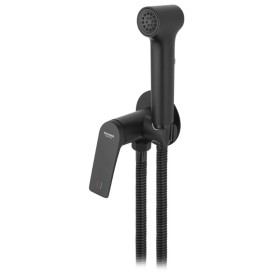 Гигиенический душ со смесителем Kroner KRP Graz-SCH082 черный CV035507