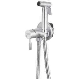 Гигиенический душ со смесителем Kroner KRP Edelstahl  Klassisch-ESG053 нержавеющая сталь CV029966