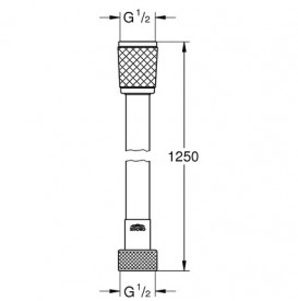 Гигиенический душ со смесителем скрытого монтажа Grohe BauLoop с Tempesta-F хром UA11104201