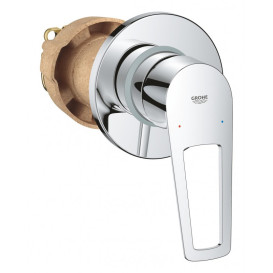 Гигиенический душ со смесителем скрытого монтажа Grohe BauLoop New с Tempesta-F хром UA11104202