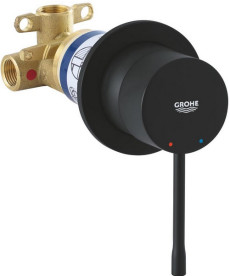 Гигиенический душ со смесителем скрытого монтажа Grohe Essence c Tempesta-F Trigger Spray 30 черный UA111197243