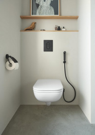 Гигиенический душ со смесителем скрытого монтажа Grohe Essence c Tempesta-F Trigger Spray 30 черный UA111197243