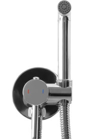 Гигиенический душ со смесителем скрытого монтажа Rea Loop хром REA-B4106