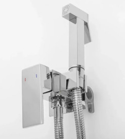 Гигиенический душ со смесителем скрытого монтажа Rea Fenix хром REA-B5126