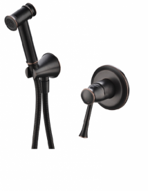 Гигиенический набор скрытого монтажа Imprese Podzima Zrala бронза ZMK02170812