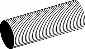 Гофрированная труба для многослойной трубы TECE TECEflex 32 мм желтый 782033