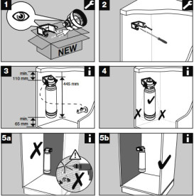 Головка фильтра для фильтрующего картиджа Blanco 525274