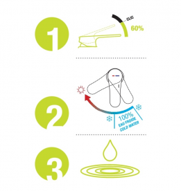 Змішувач для раковини одноважеля GRB колекція Enterplus хром 909100