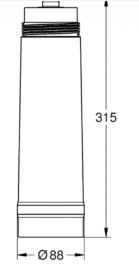 Змінний фільтр для водних систем Grohe Blue 1500 л 40430001