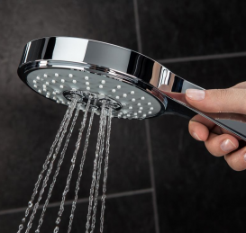 Душевая система поворотная с термостатом Grohe Rainshower 310 27968000