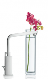 Змішувач для раковини одноважеля з донним клапаном Grohe колекція Eurocube хром 23135000