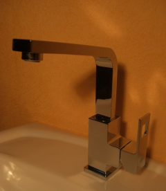 Змішувач для раковини одноважеля з донним клапаном Grohe колекція Eurocube хром 23135000